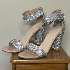 Rhinestone heels